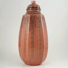 Load image into Gallery viewer, Art Deco Paul Milet French Sevres Ceramic Tall Lidded Urn Vase
